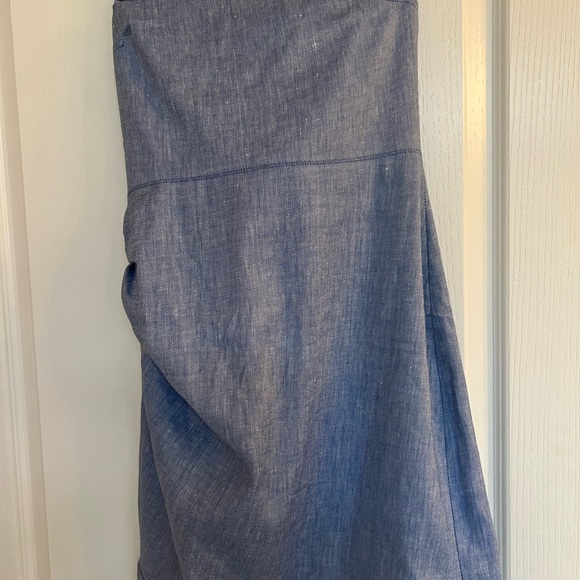 Blue chambray Dress - Picture 2 of 3